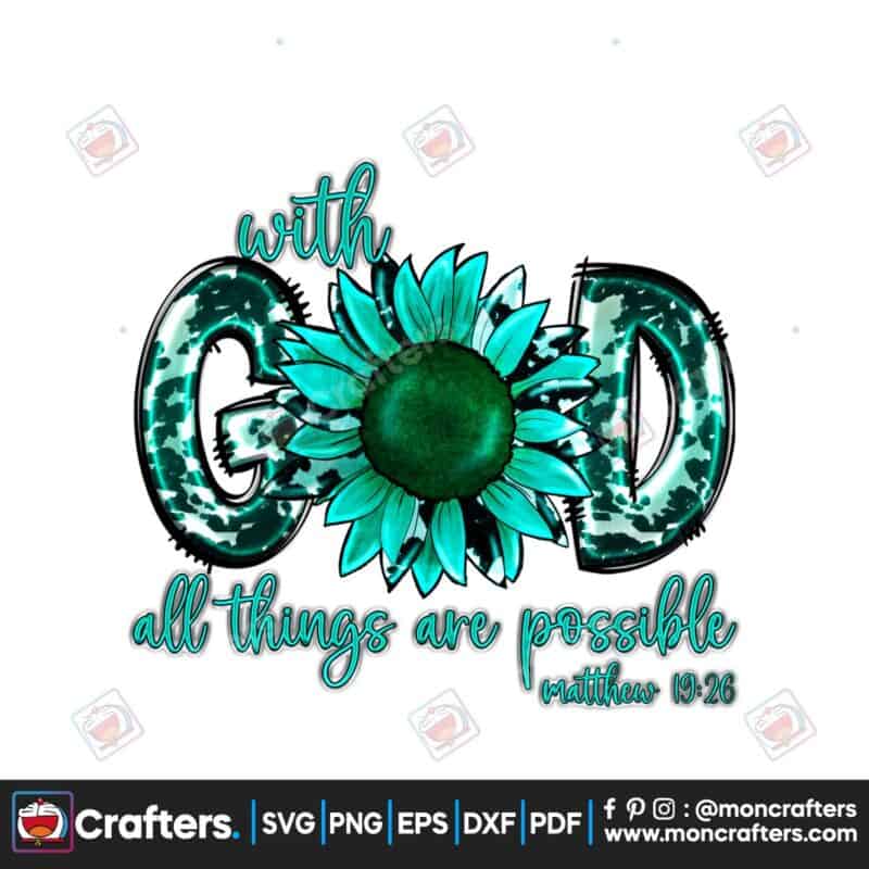 with-god-all-things-png-christian-png