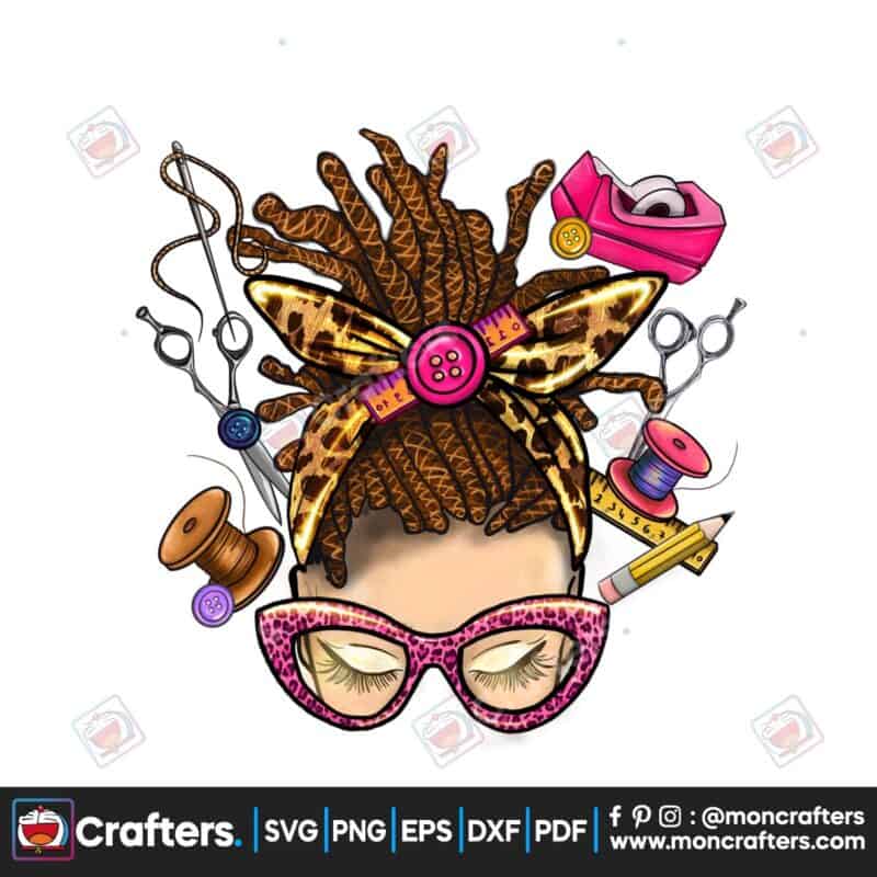 boss-mom-png-messy-bun-png-craft-life