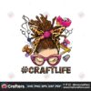 messy-bun-craft-life-png-messy-bun-png