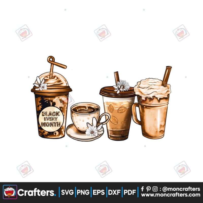 afro-american-png-coffee-cups-png