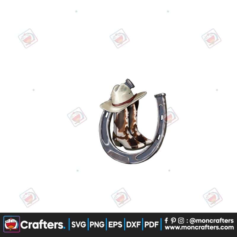 horseshoe-sublimation-western-png