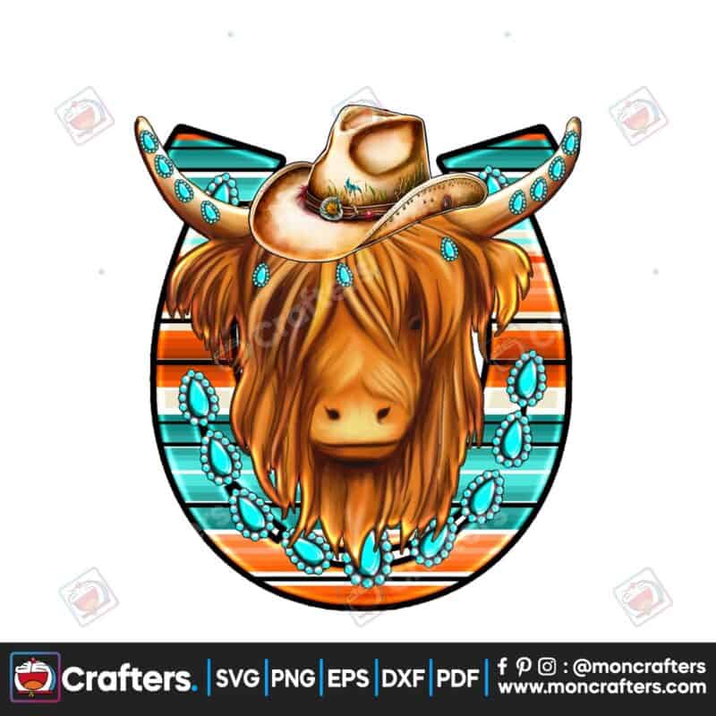 cow-sublimation-western-png-highland