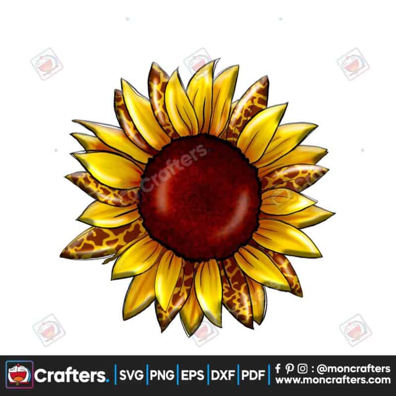 sunflower-sublimation-western-png