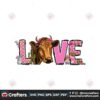 love-sublimation-love-cow-western-cow