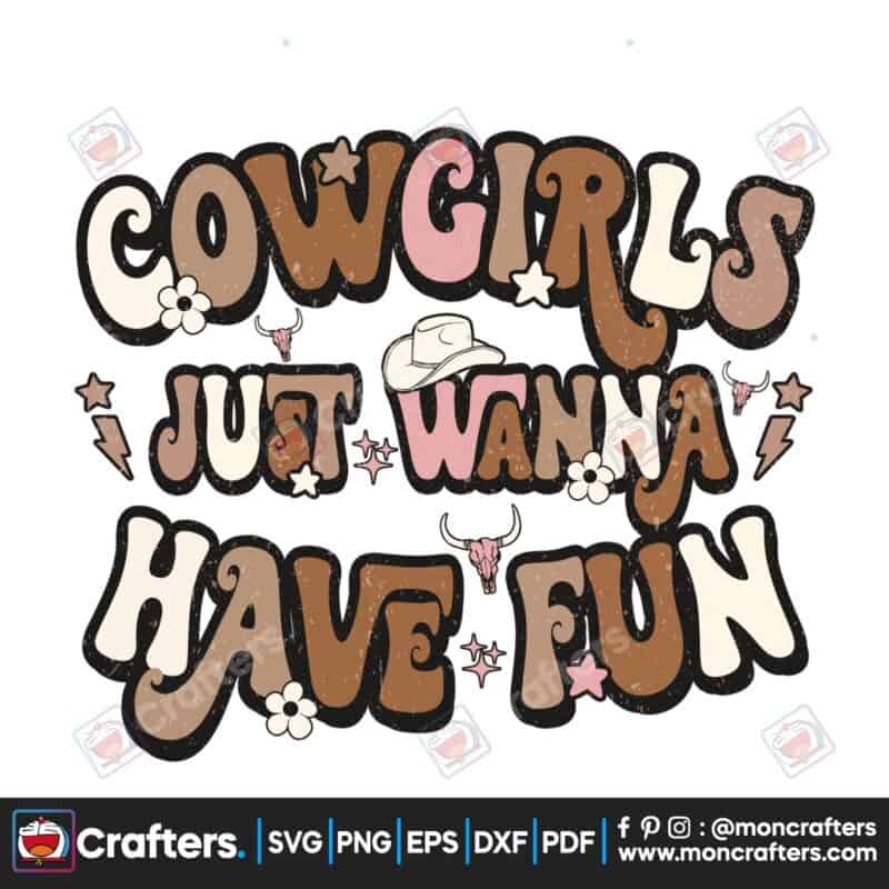 cowgirl-sublimation-western-retro-png