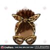 black-woman-clipart-afro-messy-bun-png
