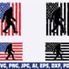 big-foot-usa-flag