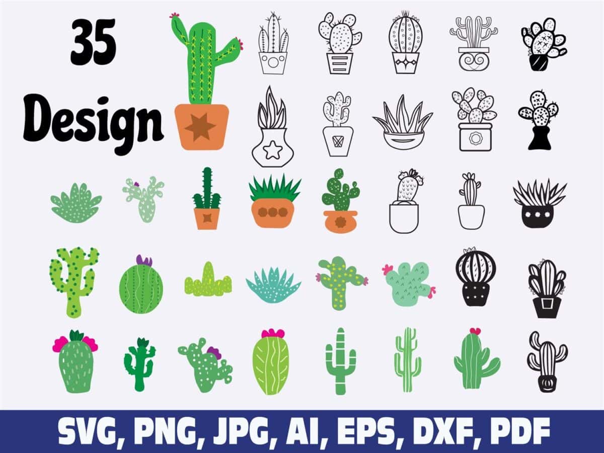 cactus-bundle-svg-png-dxfsucculent-svg-cutfilescactus-svgcactus-svg-files-for-cricut