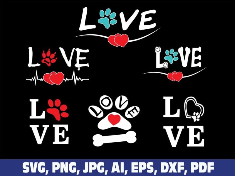 love-paw-print