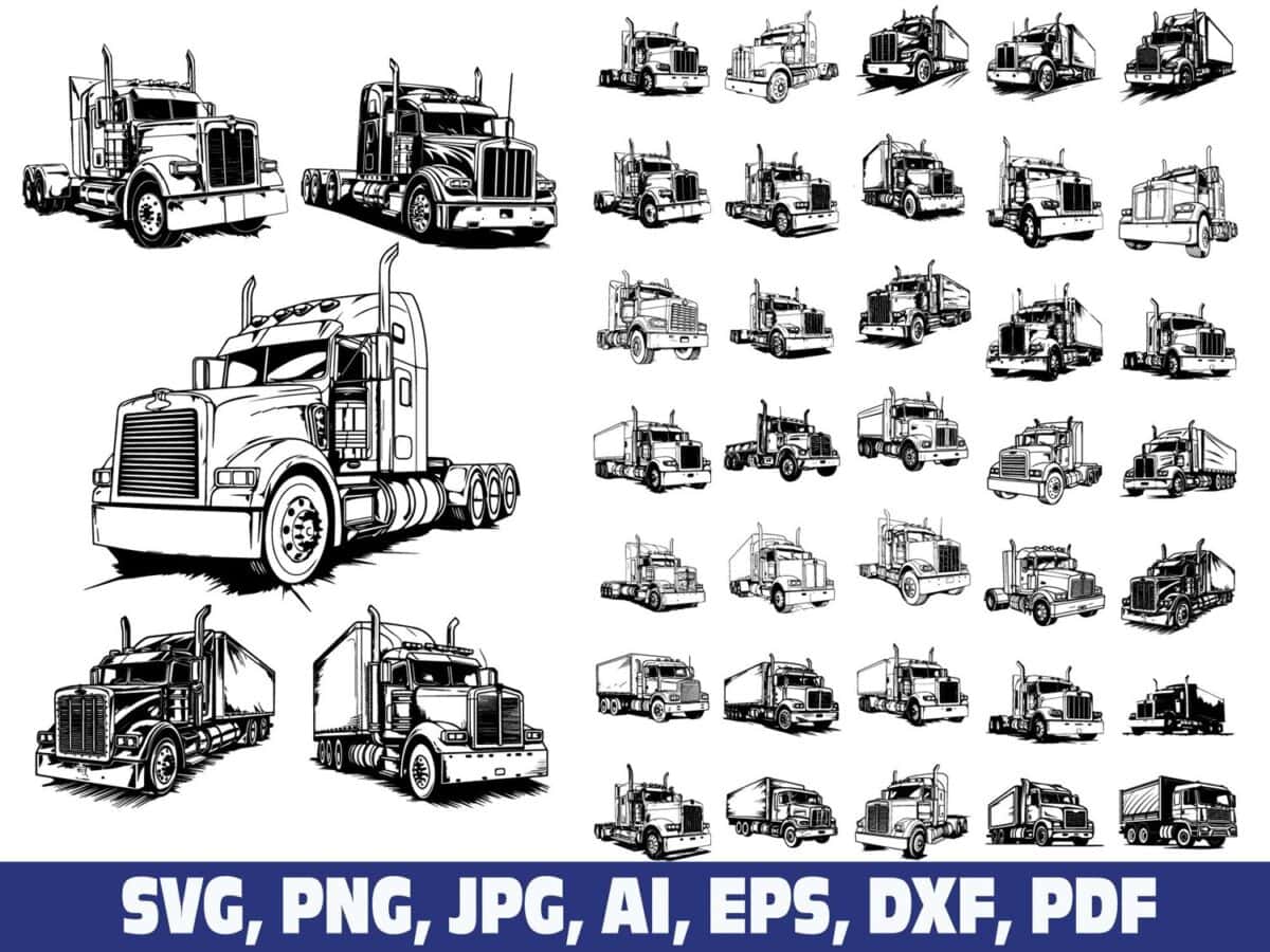 semi-truck-svg