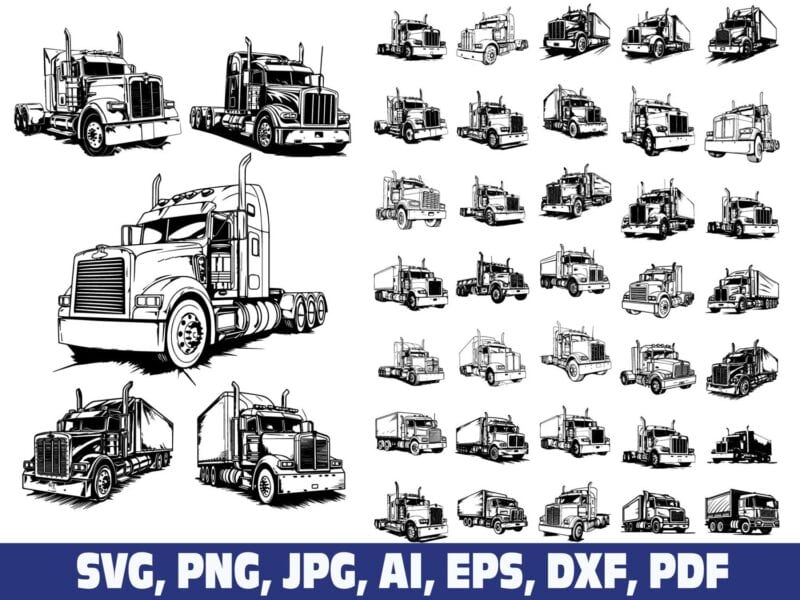 semi-truck-svg