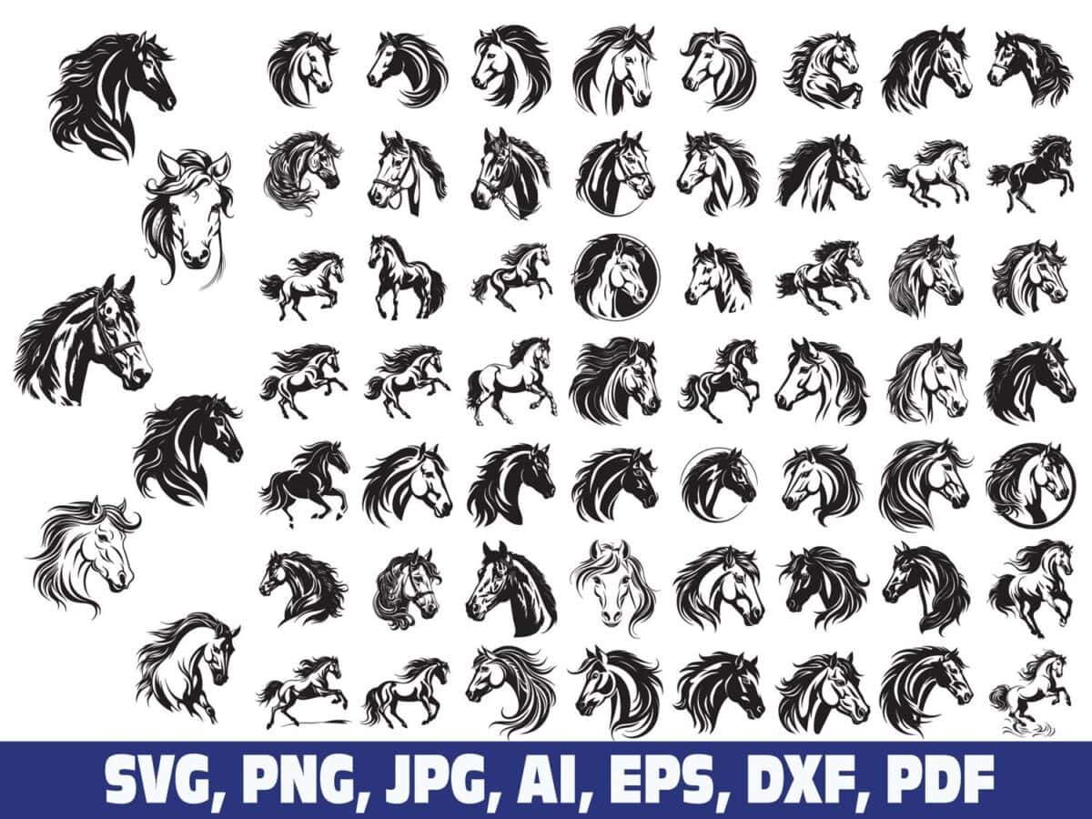 horse-head-svg-png