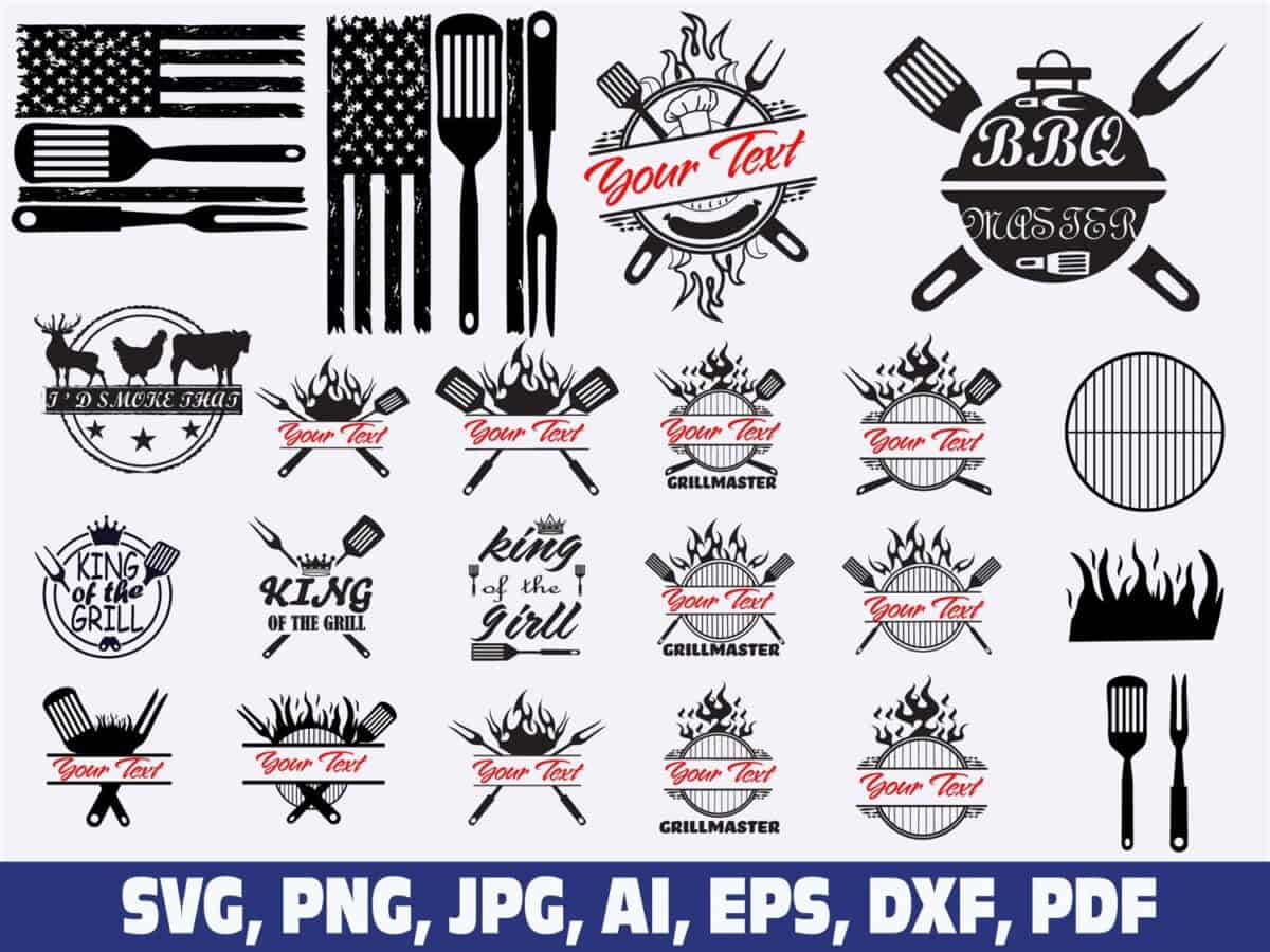 american-barbecue-grill-grilling-bbq-svg