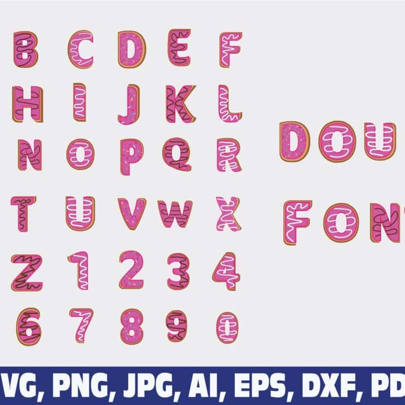 donut-letters