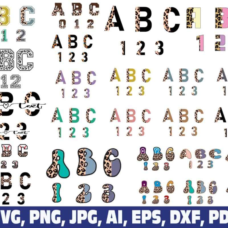 half-leopard-font-svg