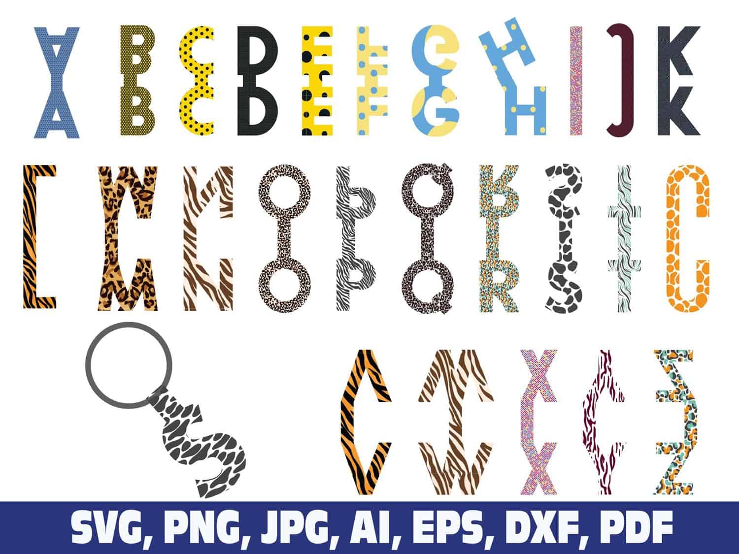 alphabet-key-fob-letter-letter-bag alphabet-key-fob-letter-letter-bag