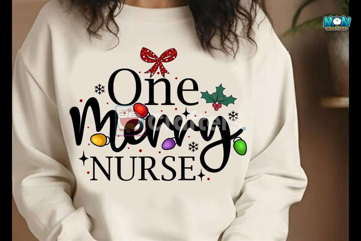 one-merry-nurse-christmas-t-shirt-design