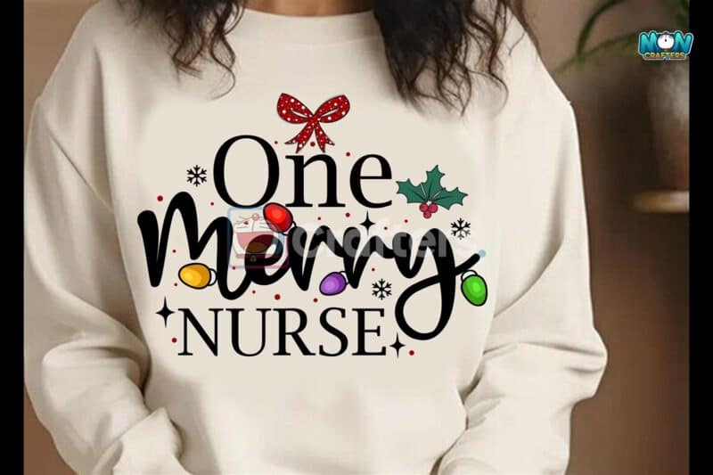 one-merry-nurse-christmas-t-shirt-design