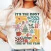 boho-floral-christmas-tree-t-shirt-png