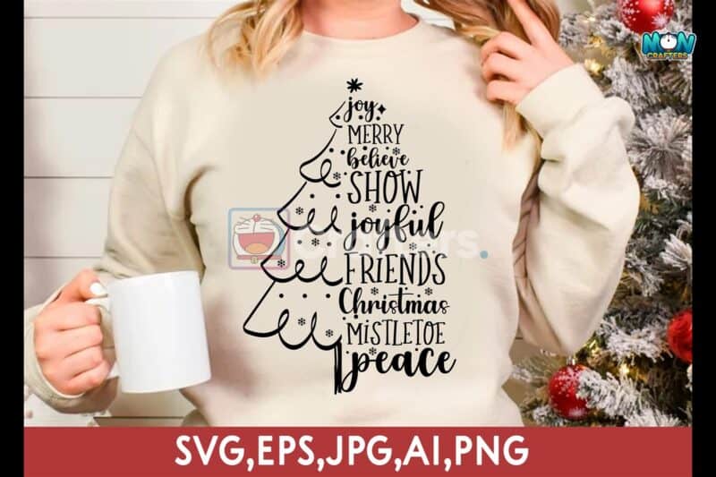 merry-joyful-believe-christmas-tree-svg