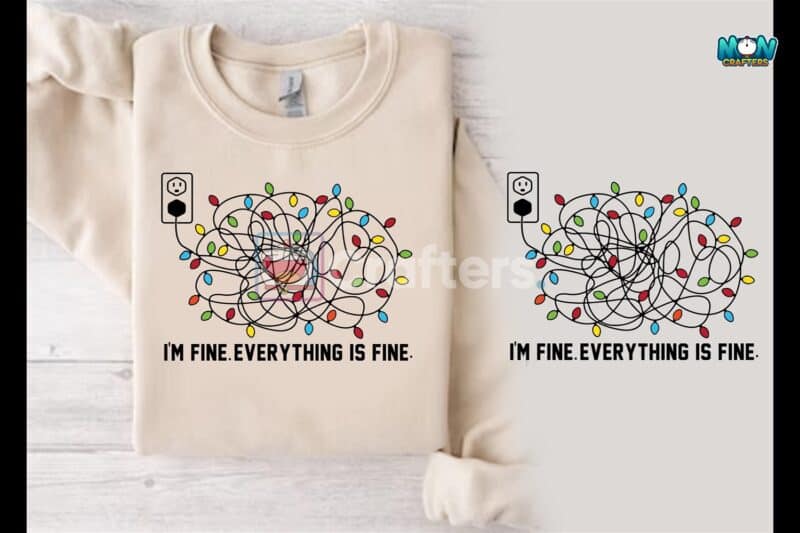im-fine-everything-christmas-lights