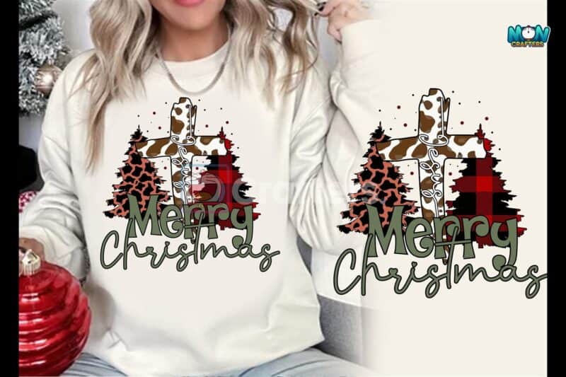 jesus-merry-christmas-buffalo-plaid-png