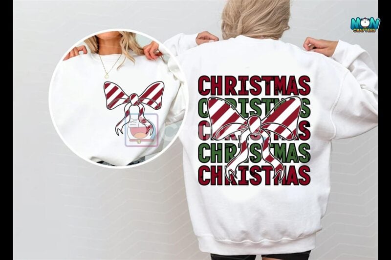 christmas-coquette-bow-t-shirt-design