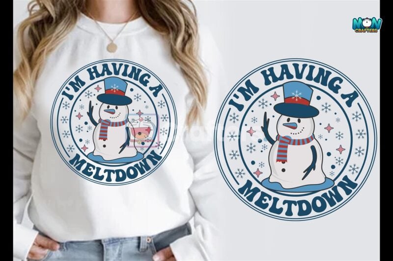 im-having-a-meltdown-retro-snowman-svg