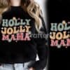 holly-jolly-mama-christmas-t-shirt