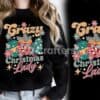 crazy-christmas-lady-t-shirt-design