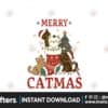 retro-christmas-cat-vintage-sublimation